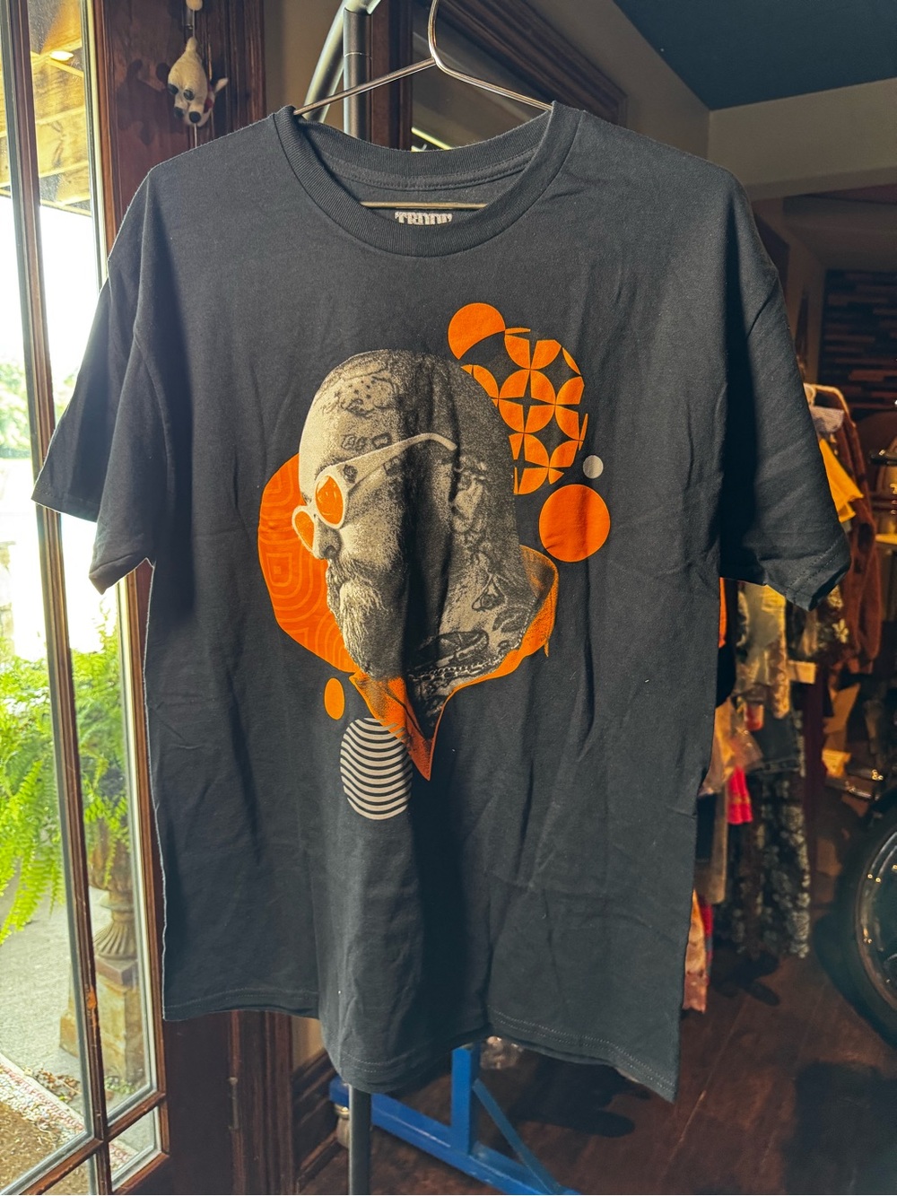 NWOT Teddy Swims Amplified Clothing Black Graphic T Shirt Size Large